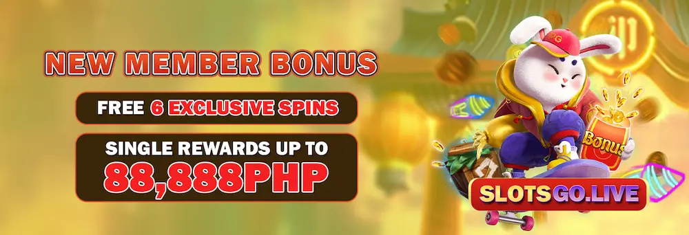 new member free 6 spin win up to P88,888