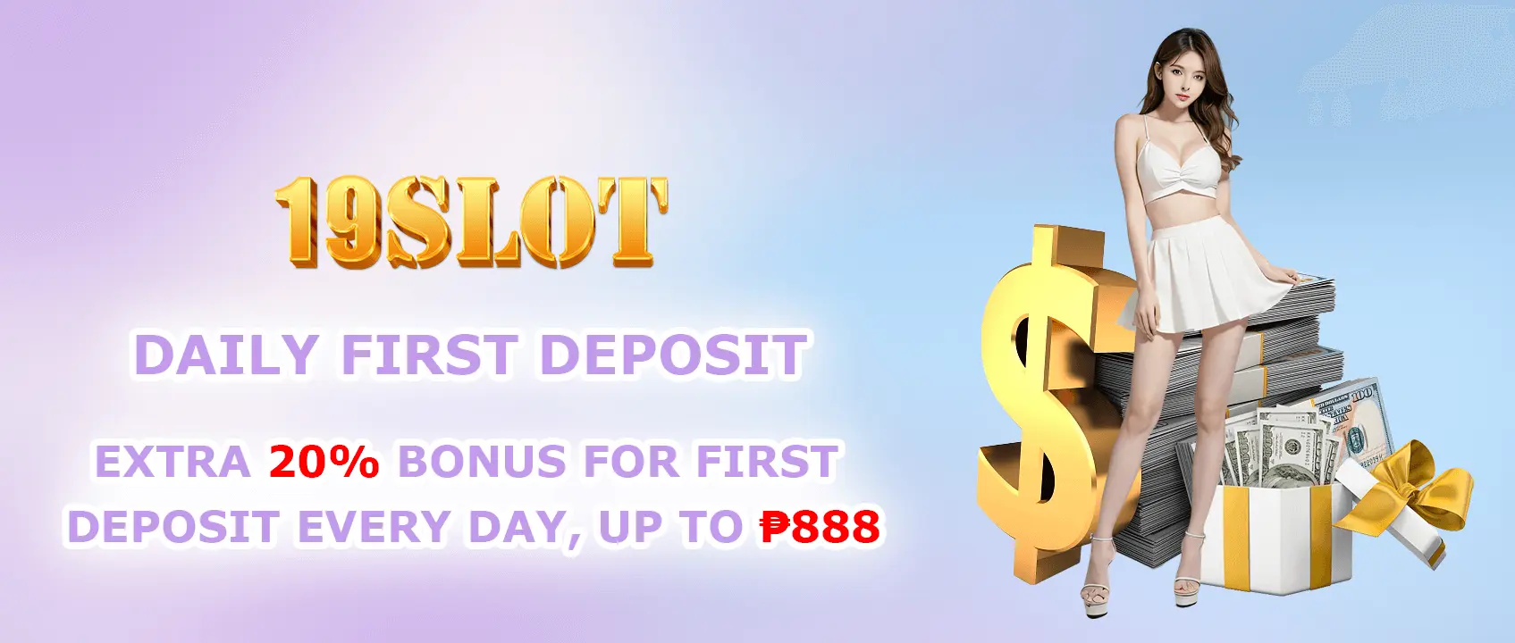 19SLOT VIP- FIRST DAILY DEPOSIT