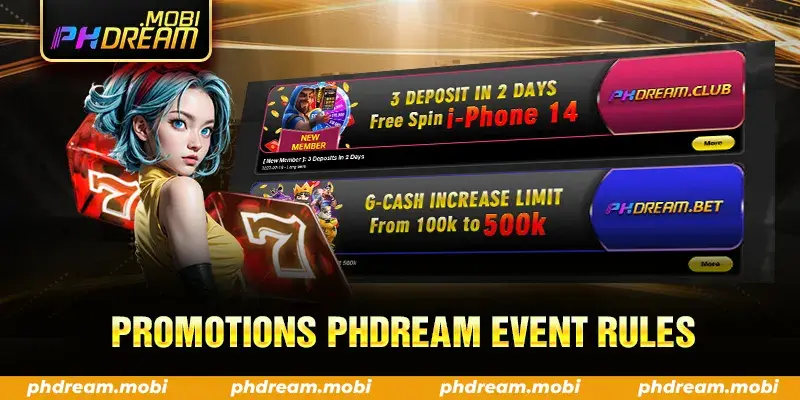 phdream VIP-dream event rules