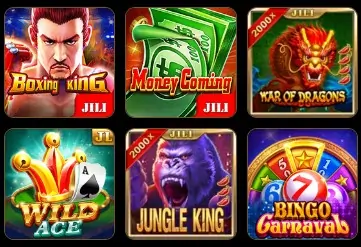 various casino games available to play on desktop and mobile at 777POB Online Casino.
