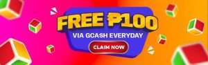 JILILUCK -Get Free P100 via Gcash