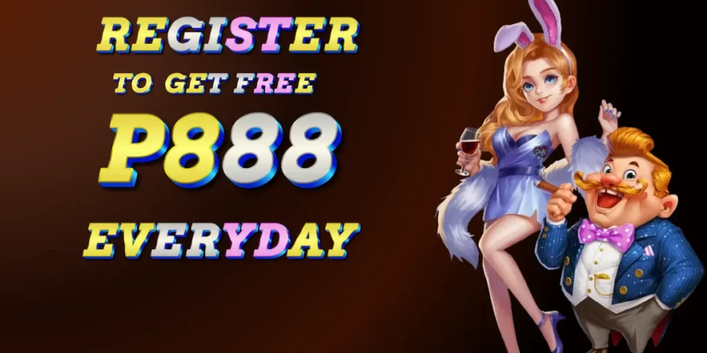 register to get free P888 everyday