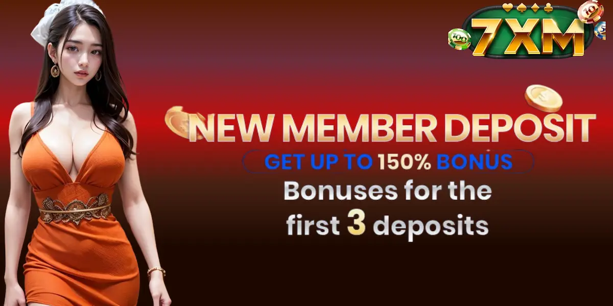 7XM deposit-get up to 150% bonuses for first 3 deposits