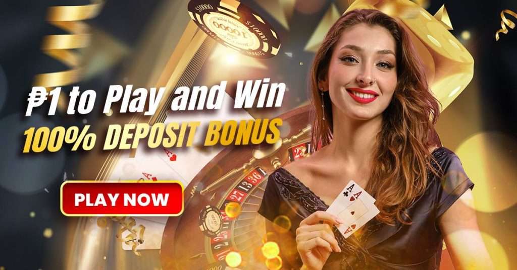 ₱1 to play and win 100% deposit bonus FASTLOTO777-