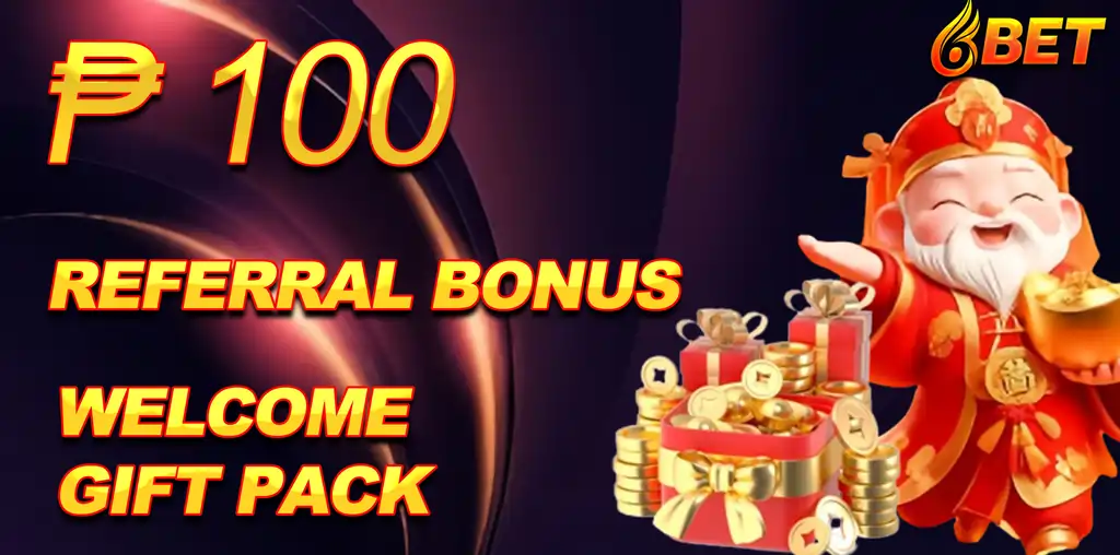 6BET refferral bonus welcome pack