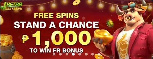 jbet88 ph free spins stand a chance P1000 to win for bonus01.webp