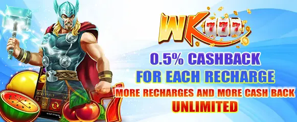 0.5% cashback for each recharge