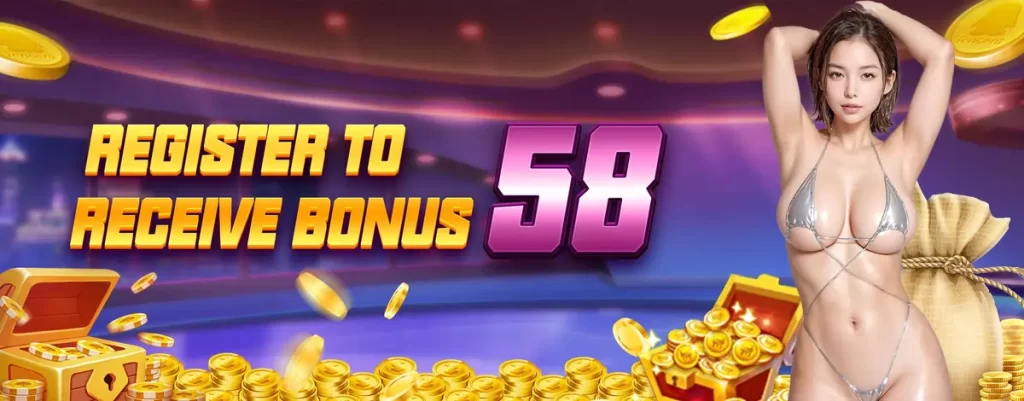 Gold168 Register to received bonus of P58