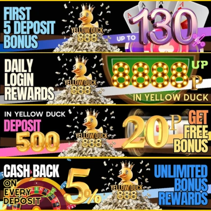 Yellow Duck888 Bonuses and Promotions