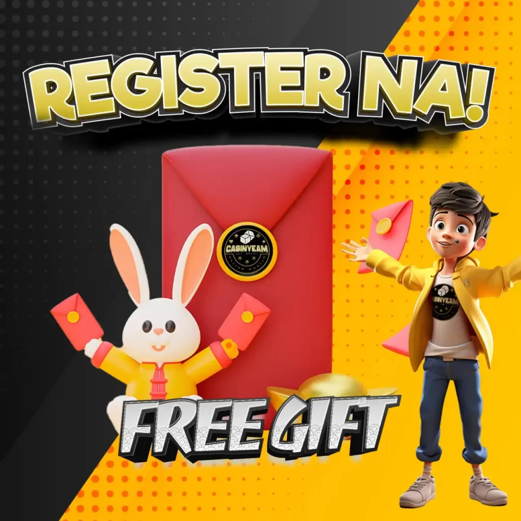 Casinyeam Casino Register now and Get free Gift