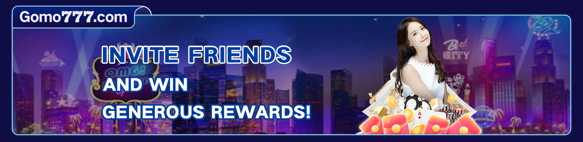 invite friends and win generous rewards-777