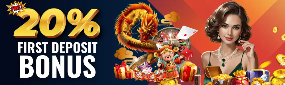 SOUTH EAST CASINO 20% First Deposit Bonus