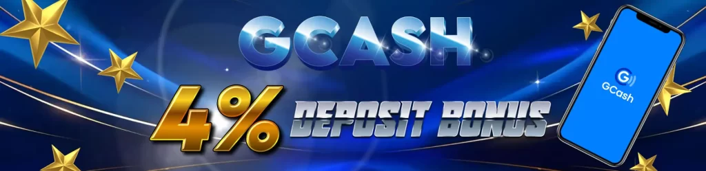 SSC777 GCASH 4% DEPOSIT BONUS