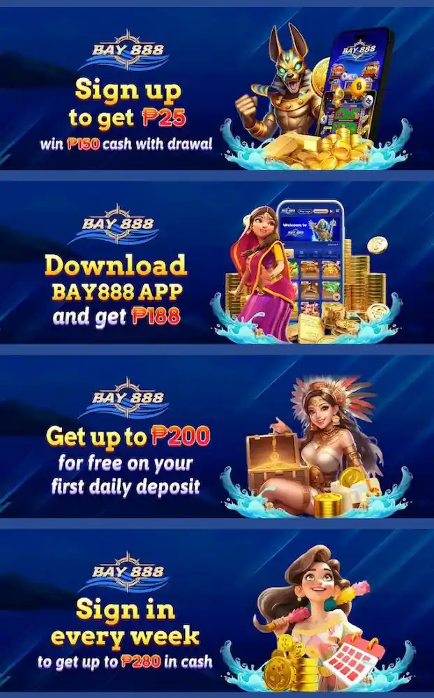 BAY888 Bonuses and promotions