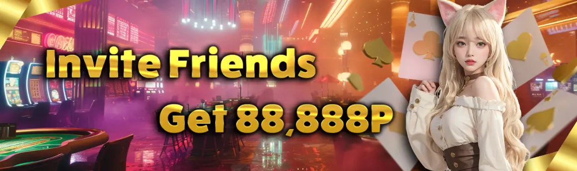 JACKPOT 777 Invite Friends get up to P88,888 Bonus