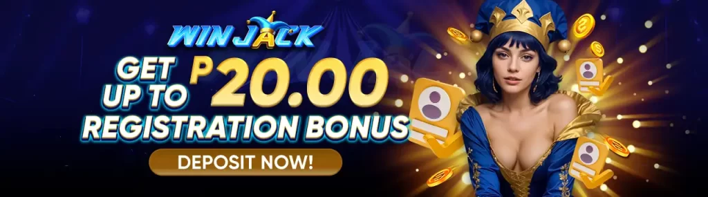 WINJACK Register to Get P20 Bonus