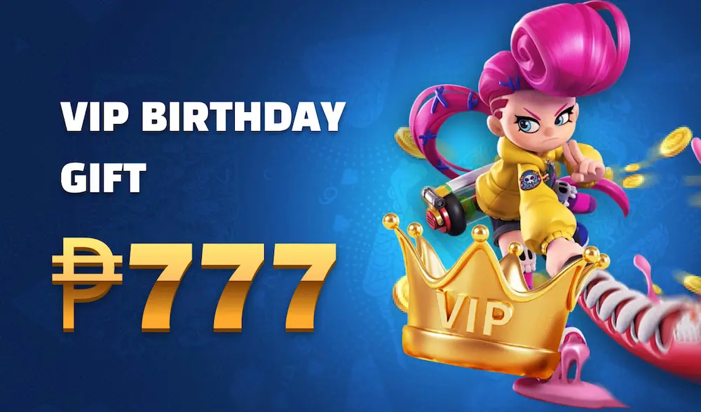 WEAL CASINO VIP BIRTHDAY GIFT P777 BONUS