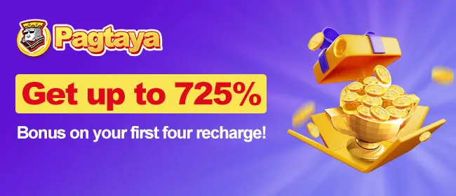 PAGTAYA Deposit - Get up to 725% Bonus on your first four recharge