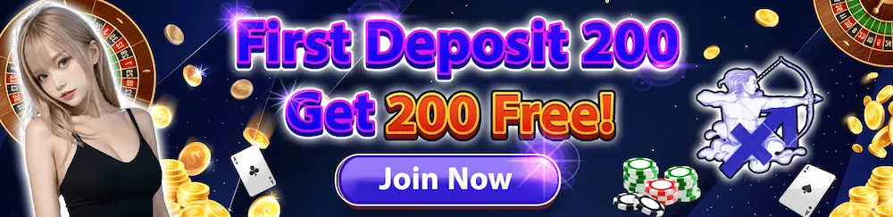 VIRGO GAMING First Deposit 200 get P200 bonus