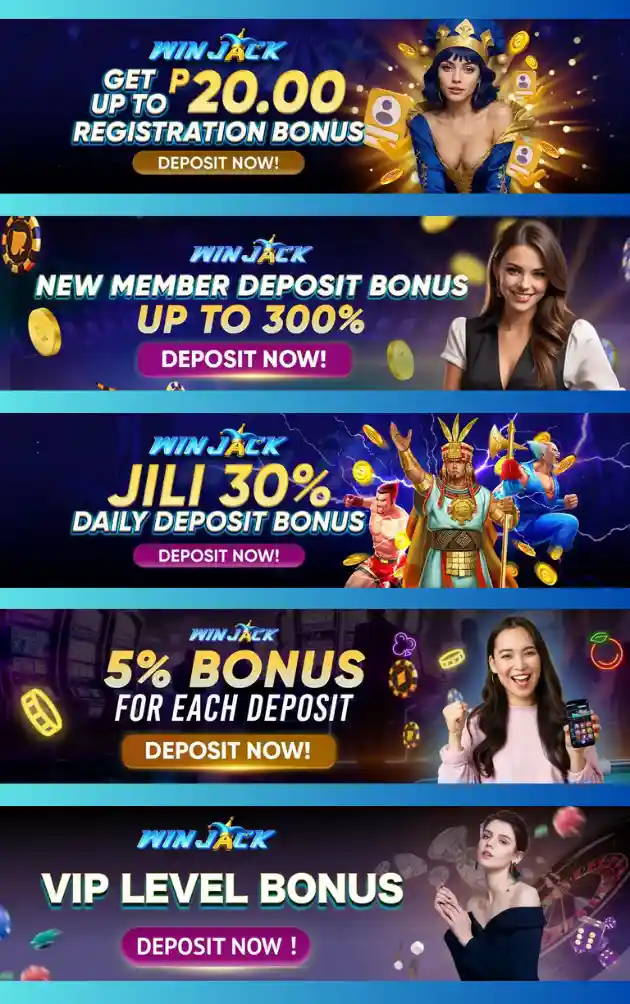 WinJack bonuses and promotions