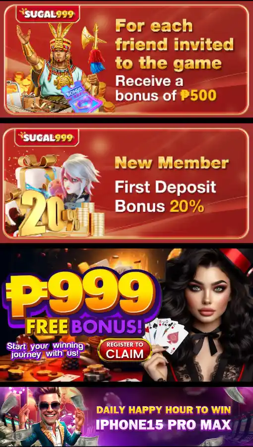 SUGAL999 Bonuses and Promotions