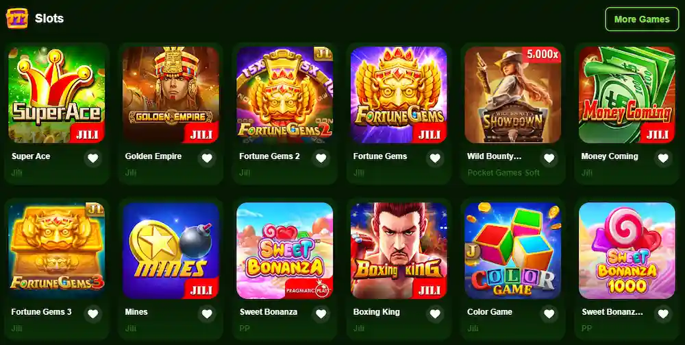 PHSWERTE SLOT GAMES