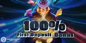 100% First Deposit Bonus