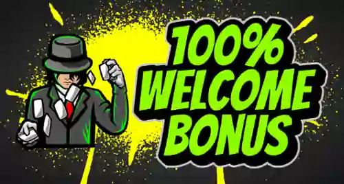 100% welcome bonus