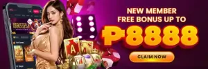 NEW MEMBER FREE BONUS UP TO 8888