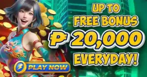 UP TO FREE BONUS 20000 EVERYDAY