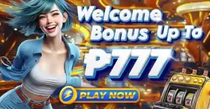 WELCOME BONUS UP TO 777 PLAY NOW