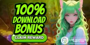 100% download bonus