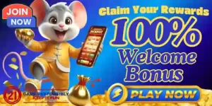 claim 100% welcome bonus play today