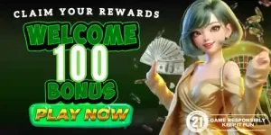 claim your welcome 100 bonus