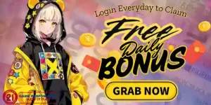 free daily login bonus grab now