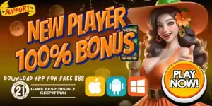 new player 100% bonus + 888