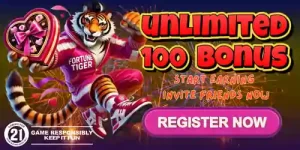 unlimited 100 bonus register now