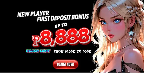 PLAYSAFE888 New player first deposit bonus 8,888