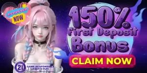 claim 150% deposit bonus today