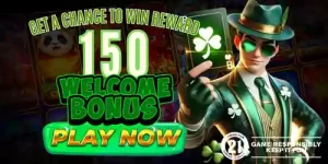 claim 150 welcome bonus and win everyday