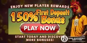 enjoy 150% first deposit bonus