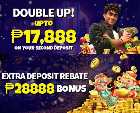 double up reward up to ₱17,888, extra payment rebate ₱28,888