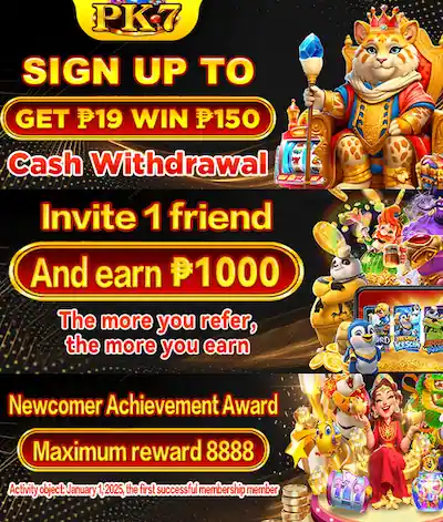 sign up get ₱19, invite earn ₱1000, achievement award max of 8888