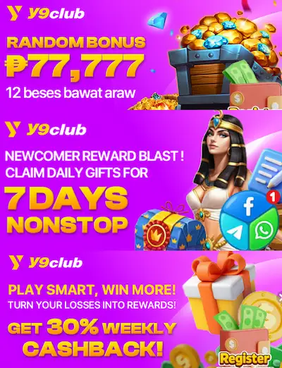 ₱77,777 random rewards, new comer reward 7days nonstop, 30% weekly cashback