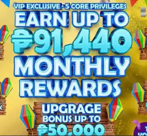 exclusive for VIP earn up to ₱91,440 monthly rewards